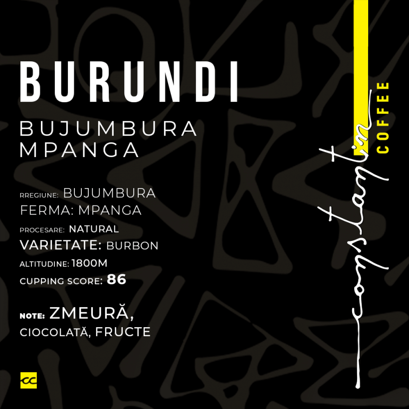 Cafea Boabe De Specialitate Burundi Bujumbura Mpanga