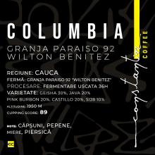 Cafea Boabe De Specialitate Columbia Granja Paraiso 92