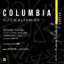 Cafea Boabe De Specialitate Columbia Huila Altamira