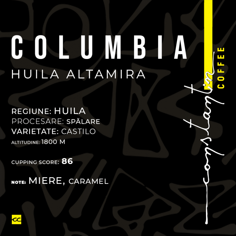 Cafea Boabe De Specialitate Columbia Huila Altamira