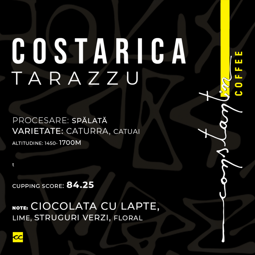 Cafea Boabe De Specialitate Costa Rica Tarazzu