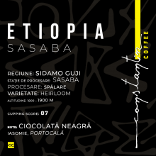 Cafea Boabe De Specialitate Ethiopia Sasaba