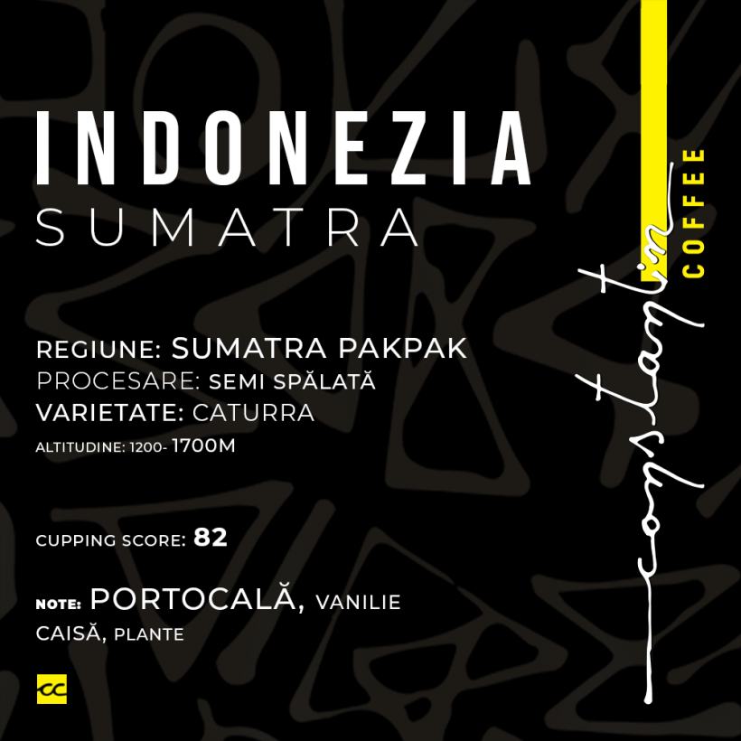 Cafea Boabe De Specialitate Indonezia Sumatra